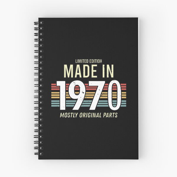 Item preview, Limited Edition Made In 1970 Mostly Original Parts - Funny Vintage Years Old Birthday Gifts. designed and sold by ALITOPRINCE.