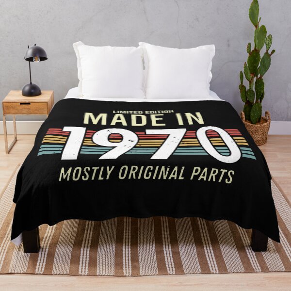 Item preview, Limited Edition Made In 1970 Mostly Original Parts - Funny Vintage Years Old Birthday Gifts. designed and sold by ALITOPRINCE.