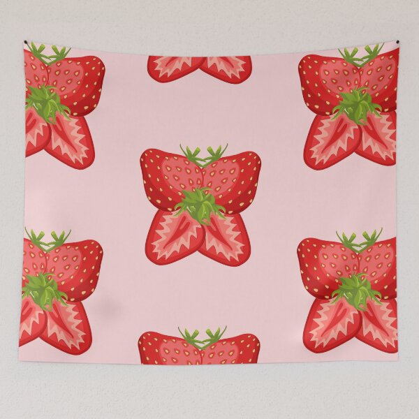 Item preview, butterfly strawberry  designed and sold by Gossip Rag.