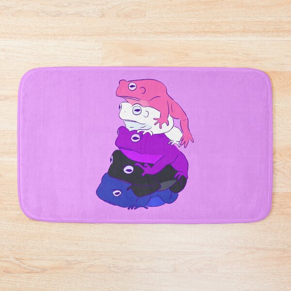 Item preview, Genderfluid Pride Frog Stack designed and sold by Josie Richey.