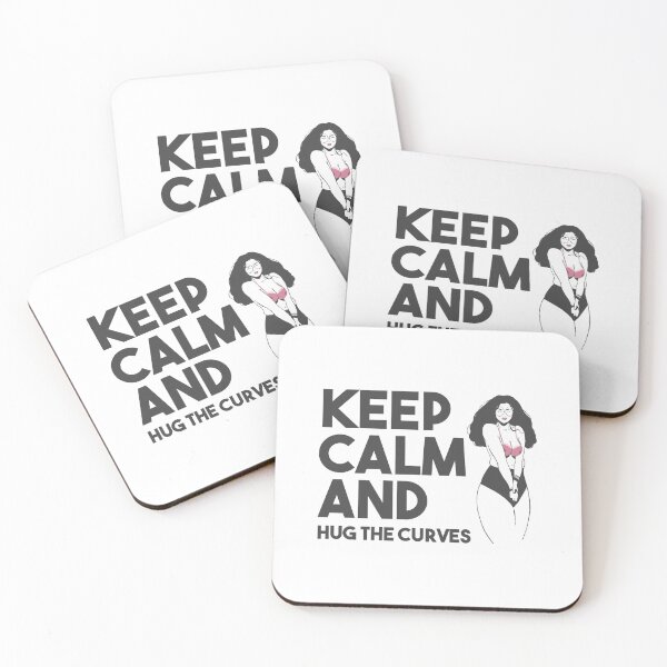 Item preview, Keep Calm And Hug The Curves designed and sold by BigGirlsareSexy.