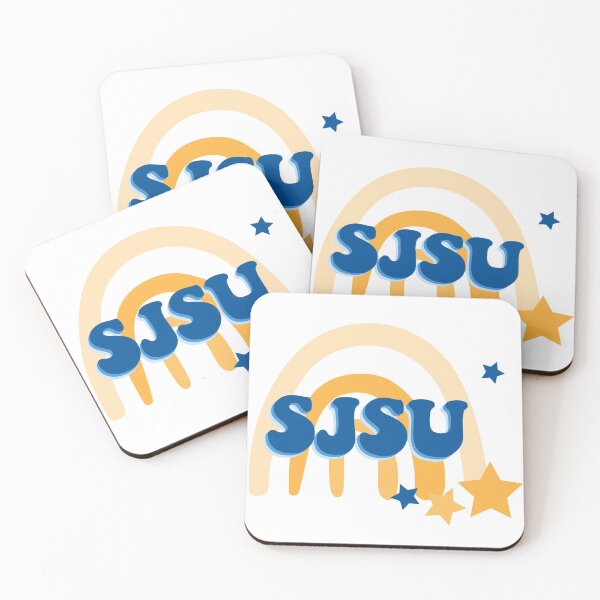 Item preview, San Jose State SJSU Shadow Rainbow Sticker designed and sold by Ngp1.