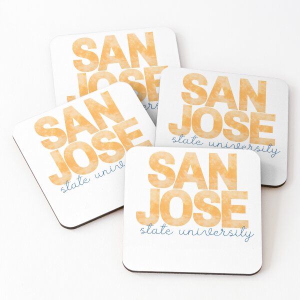 Item preview, San Jose State Tie Dye Block Letters sticker designed and sold by Ngp1.