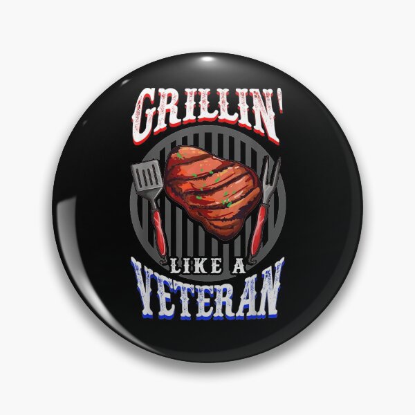 Item preview, Grillin Like A Veteran 4th July Independence Bbq  designed and sold by sheilase.