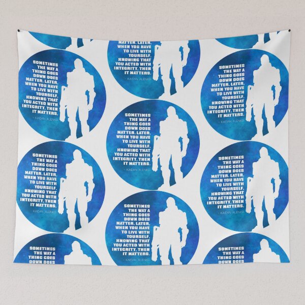 Item preview, Kaidan Alenko Nebula Quote designed and sold by Tash Bentley.