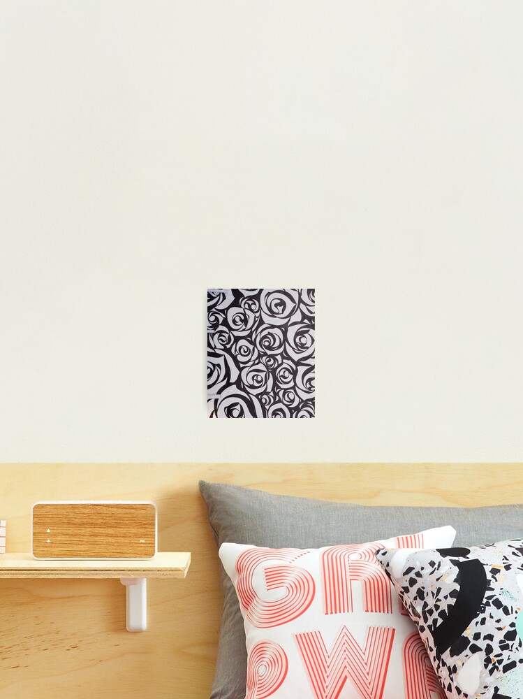 Thumbnail 2 of 3, Photographic Print, Hypnotic Roses designed and sold by RissaDD.
