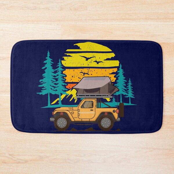 Item preview, Outdoor Camping with a RTT Roof Top Tent Overlanding Design designed and sold by trendyzcom.
