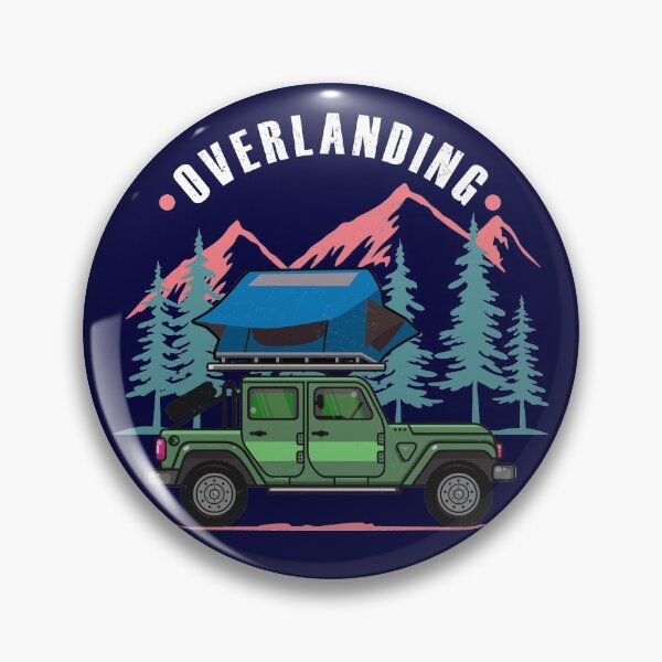 Item preview, Outdoor Camping with a RTT Roof Top Tent Overlanding Design designed and sold by trendyzcom.