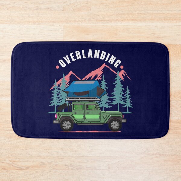 Item preview, Outdoor Camping with a RTT Roof Top Tent Overlanding Design designed and sold by trendyzcom.