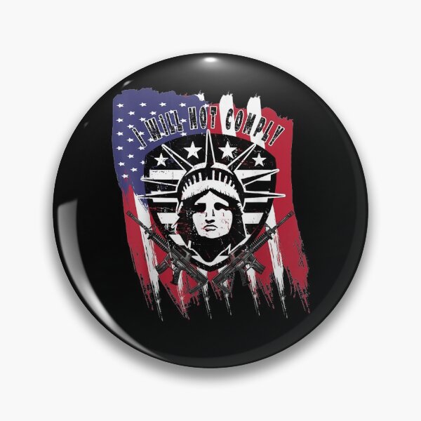 Item preview, I Will Not Comply Vintage American Flag Statue Of Liberty  designed and sold by sheilase.