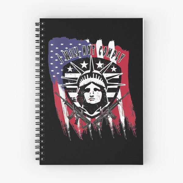 Item preview, I Will Not Comply Vintage American Flag Statue Of Liberty  designed and sold by sheilase.