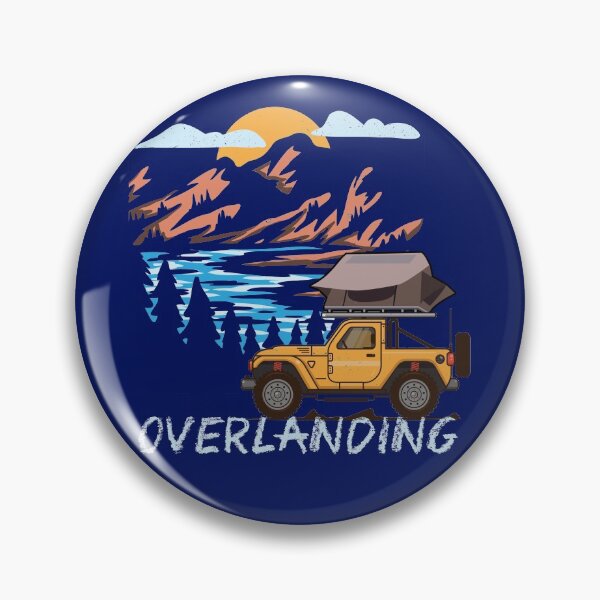 Item preview, Outdoor Camping with a RTT Roof Top Tent Overlanding Design designed and sold by trendyzcom.