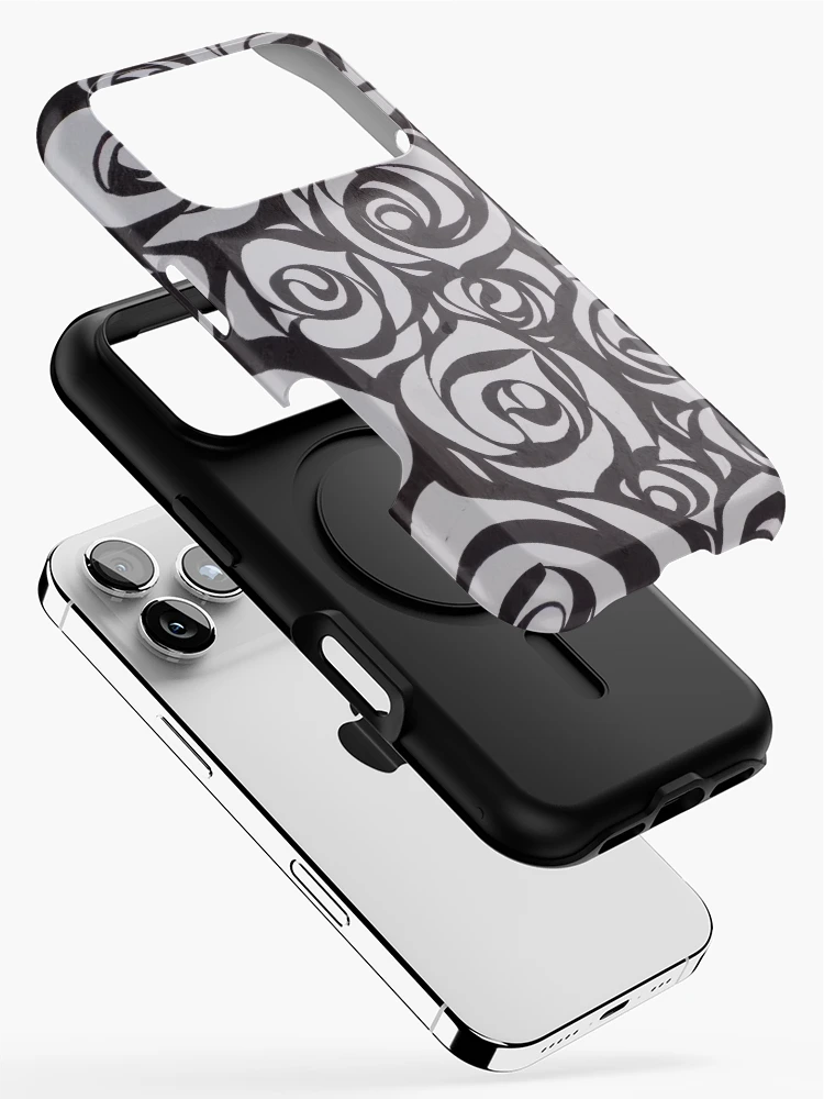 Thumbnail 2 of 4, iPhone Case, Hypnotic Roses designed and sold by RissaDD.
