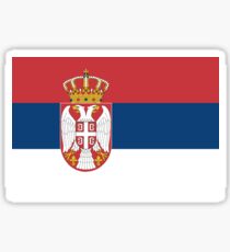 Serbia Flag Sticker