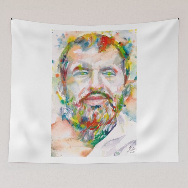 Item preview, RAMAKRISHNA  watercolor portrait .1 designed and sold by lautir.