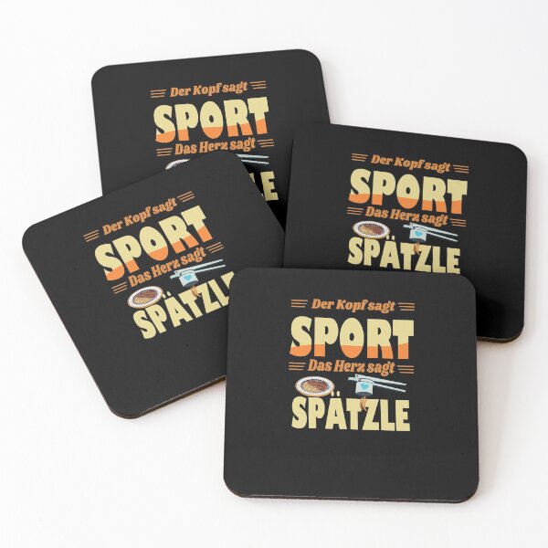 Item preview, The Head Says Sport - The Heart Says Spaetzle - designed and sold by Schwaben Designs.