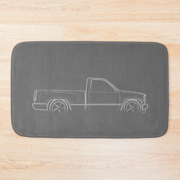 Item preview, 1990 Chevy C/K - profile stencil, white designed and sold by mal-photography.