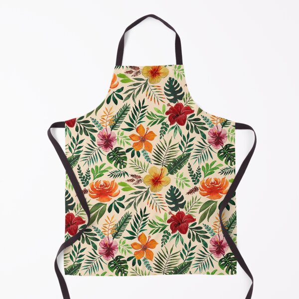 Item preview, Tropical Watercolor Floral Pattern designed and sold by Lauren Ullrich.