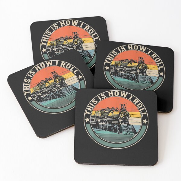 Item preview, This How I Roll Train Engineer Railroad Locomotive Engineer  designed and sold by sheilase.