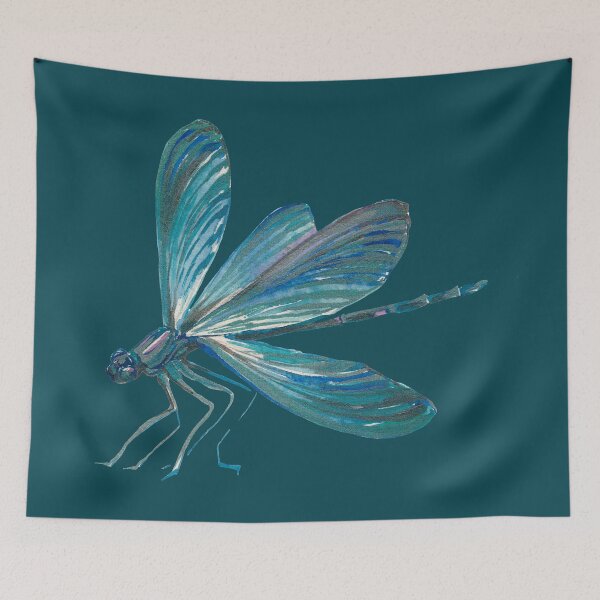 Item preview, Watercolor Dragonfly. Funny Dragonfly. designed and sold by ZheltakovaIana.