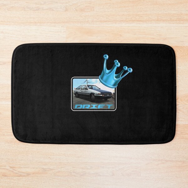 Item preview, Drift King! Blue Crown (On Black) designed and sold by epinkb.