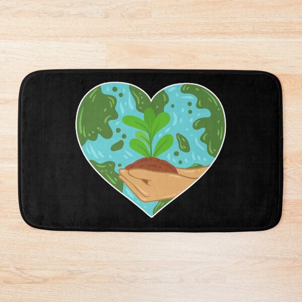 Item preview, Earth Day Planet Heart designed and sold by Mealla.