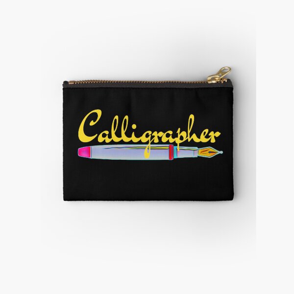 Item preview, Calligrapher Yellow designed and sold by DesignsofNote.