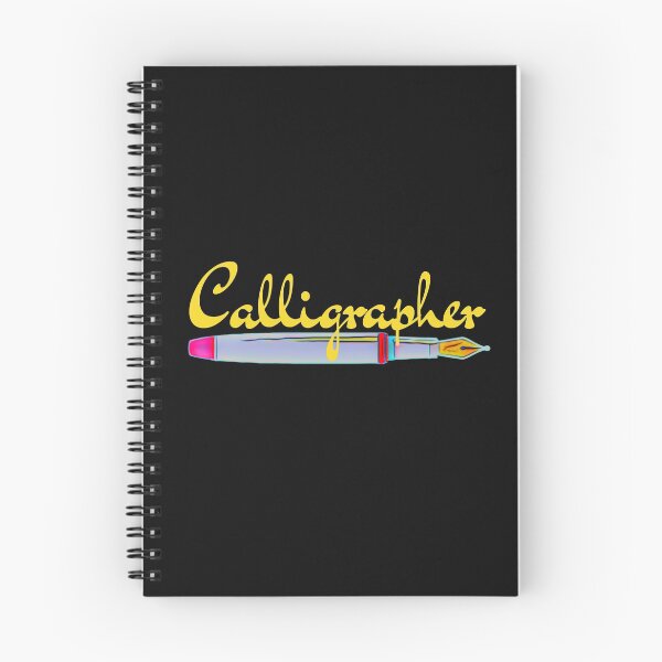 Item preview, Calligrapher Yellow designed and sold by DesignsofNote.
