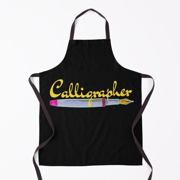 Item preview, Calligrapher Yellow designed and sold by DesignsofNote.