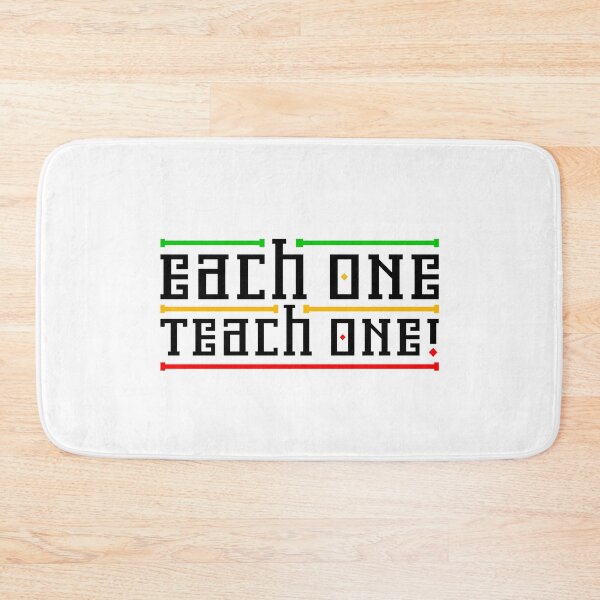 Item preview, Each One Teach One Rasta Colors Reggae designed and sold by rastauniversity.