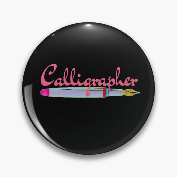 Item preview, Calligrapher Pink designed and sold by DesignsofNote.