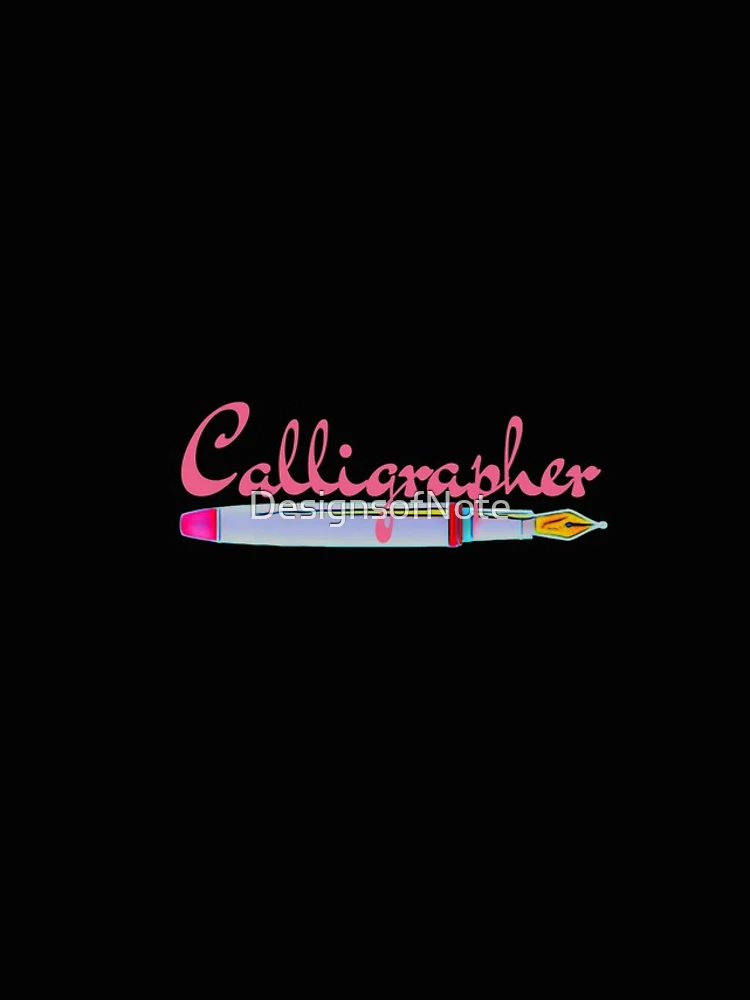 Imagen 4 de 4, Funda de Samsung Galaxy con la obra Calígrafo Rosa, diseñada y vendida por DesignsofNote.