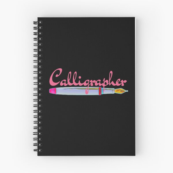 Item preview, Calligrapher Pink designed and sold by DesignsofNote.