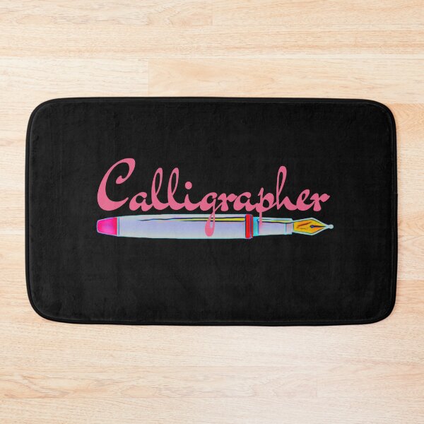 Item preview, Calligrapher Pink designed and sold by DesignsofNote.