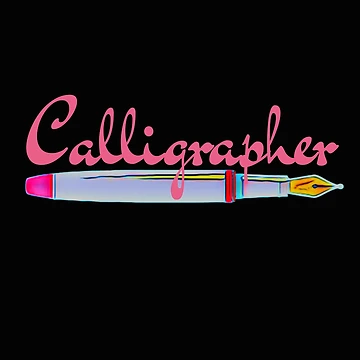 Imagen de la obra Calígrafo Rosa de DesignsofNote