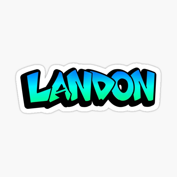 LANDON paw patrol themed selling letters