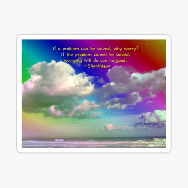 SHANTIDEVA QUOTE Sticker