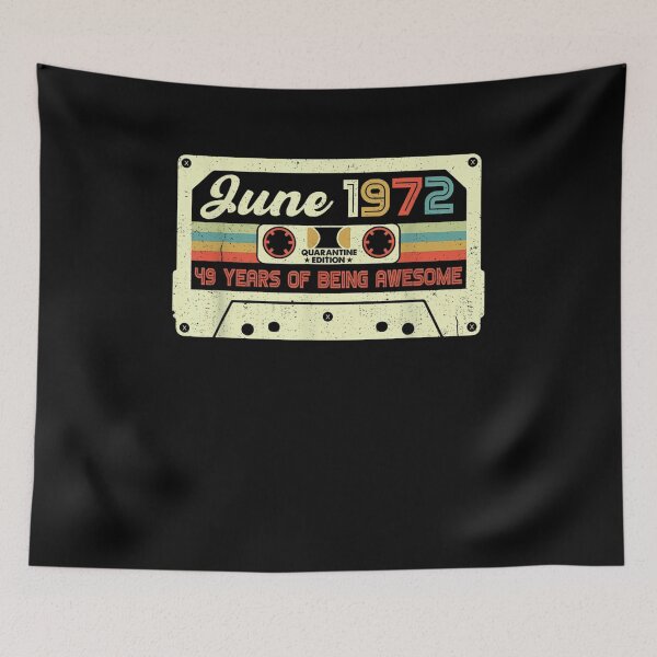 Item preview, Vintage June 1972 Quarantine Edition Retro Cassette Tape  designed and sold by sheilase.