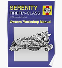 Serenity - Owners' Manual Poster