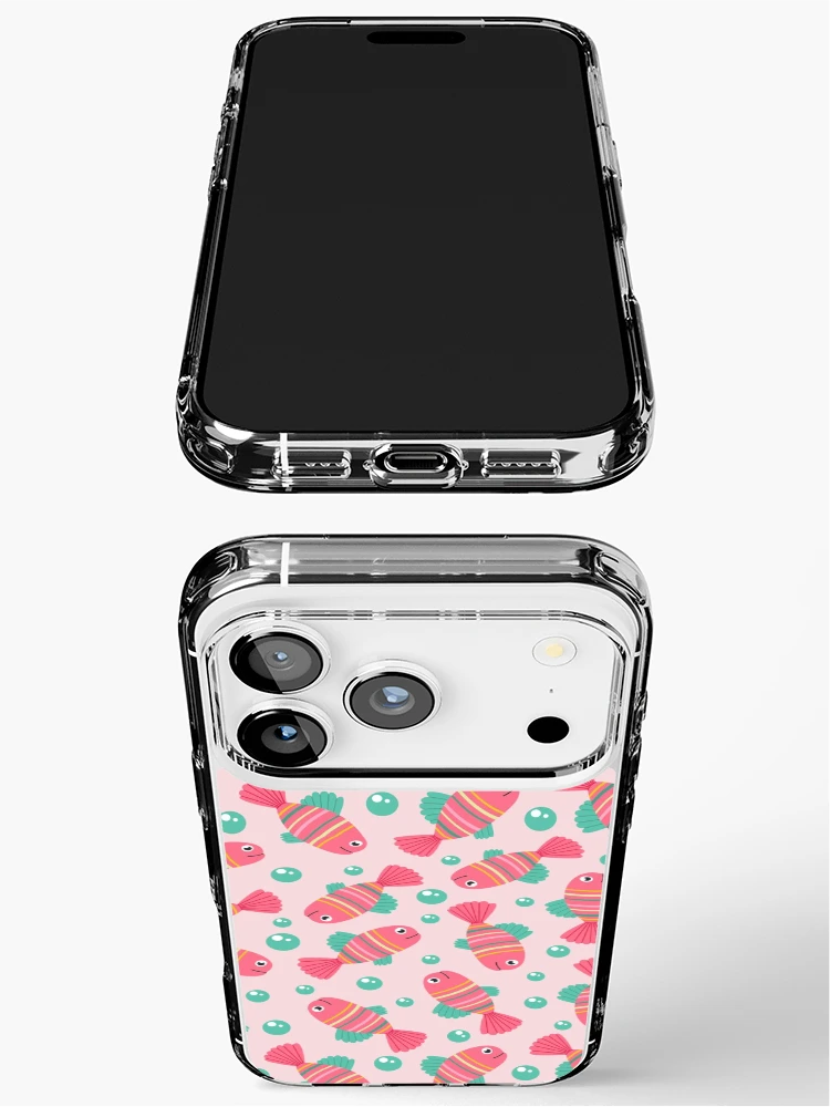 Thumbnail 3 of 5, iPhone Case, Fish Pattern designed and sold by PatternTale.