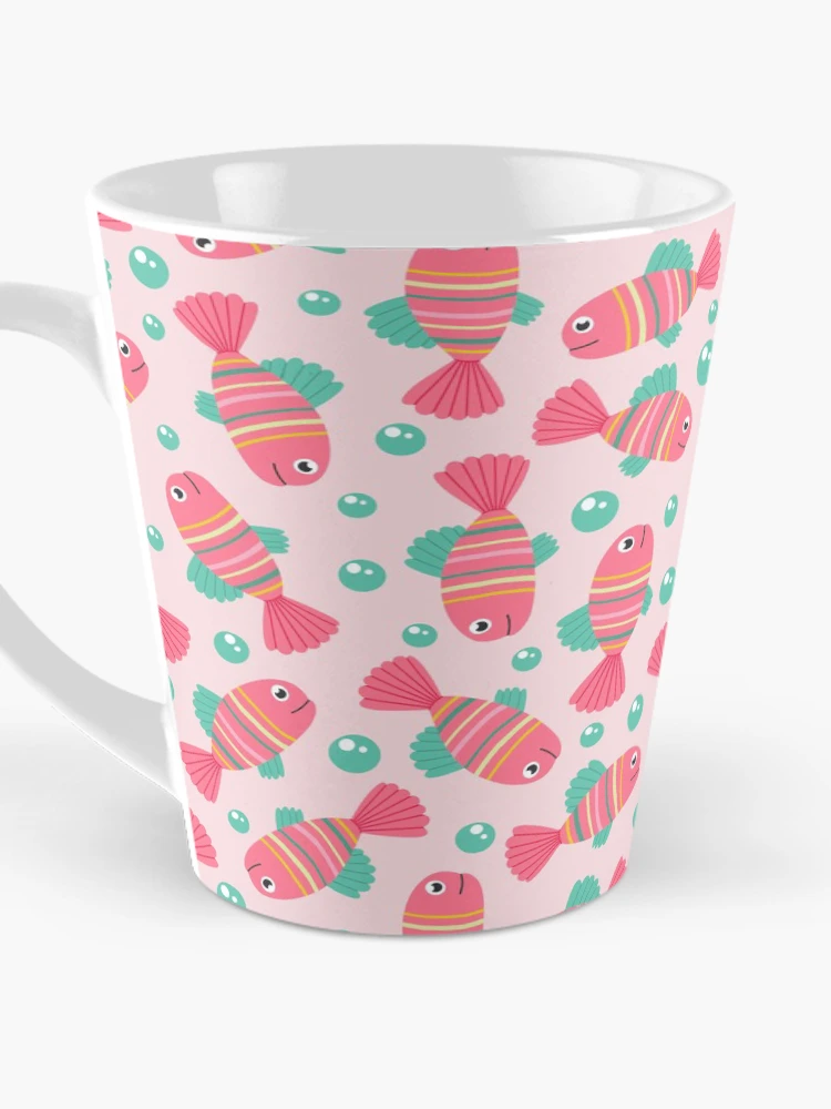 Thumbnail 3 of 4, Coffee Mug, Fish Pattern designed and sold by PatternTale.