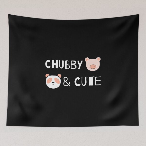 Item preview, I'm Chubby And Cute designed and sold by TeesbyGinyard.