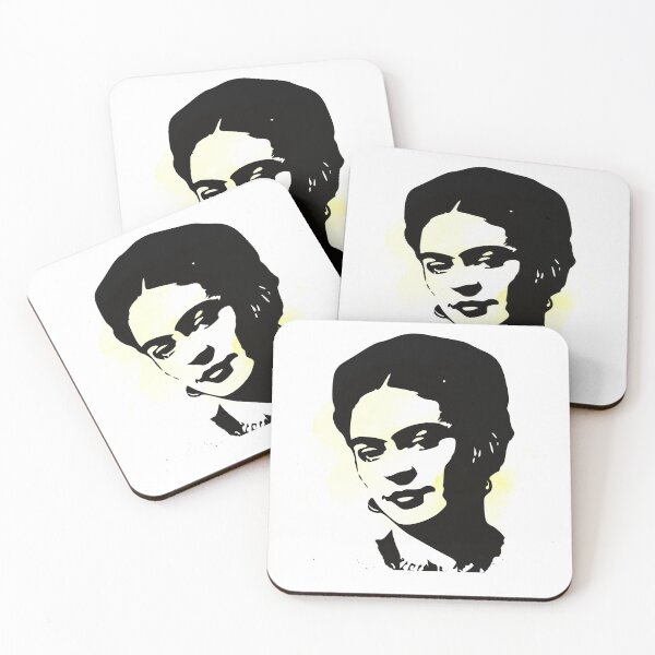 Item preview, Frida kahlo portrait feminist  pop art designed and sold by MiloHarris.