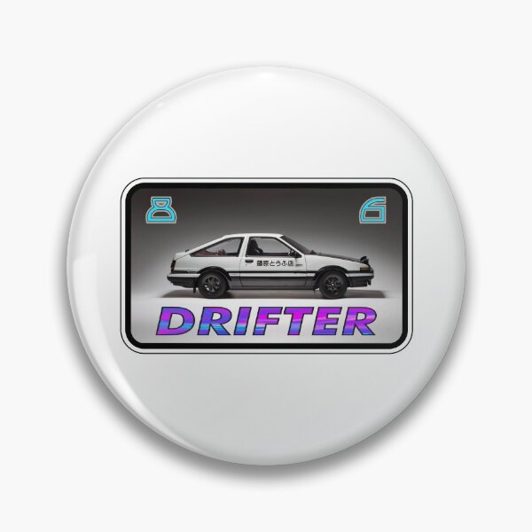 Item preview, Drifter! Pink (on White) designed and sold by epinkb.