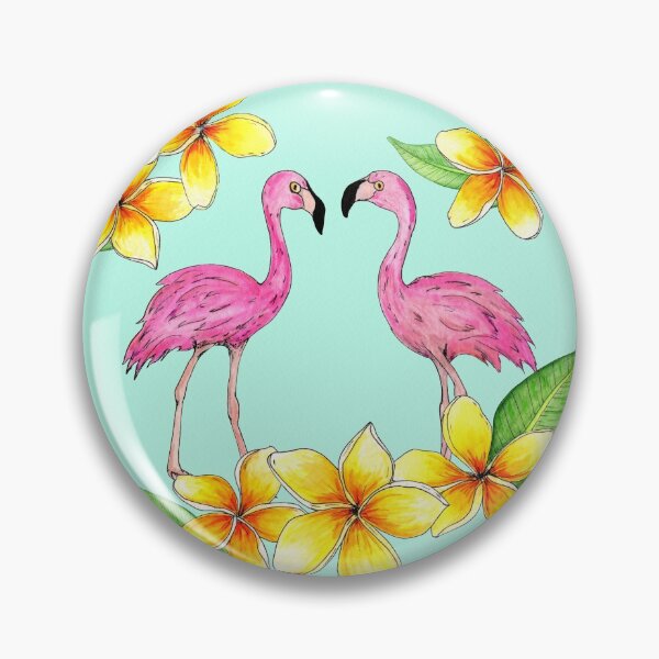 Item preview, Tropical Flamingos  designed and sold by ShaunaMcc.