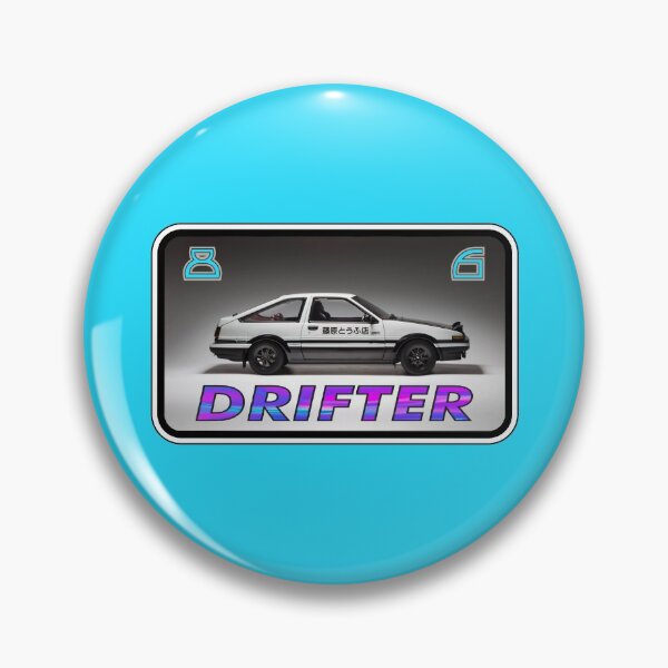 Item preview, Drifter! Pink (on Aqua) designed and sold by epinkb.