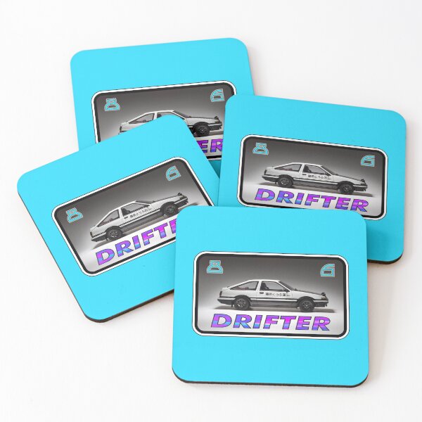 Item preview, Drifter! Pink (on Aqua) designed and sold by epinkb.