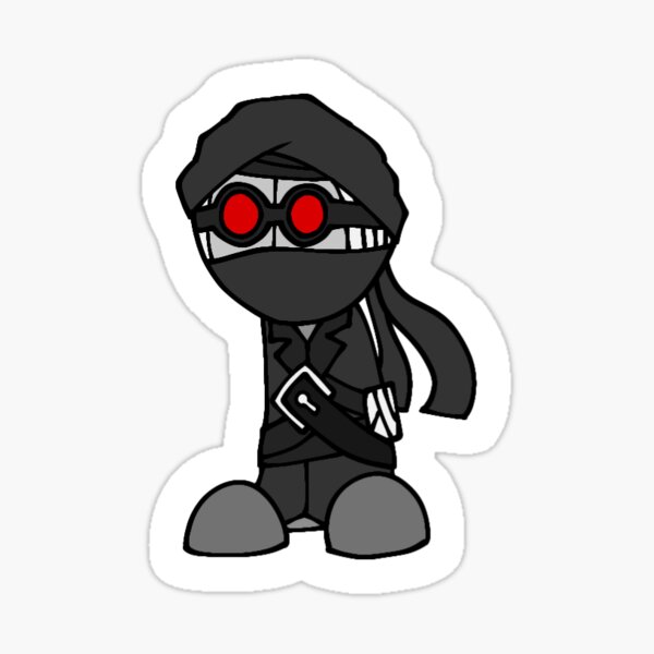 madness combat - hank  Sticker for Sale by SunShineAr