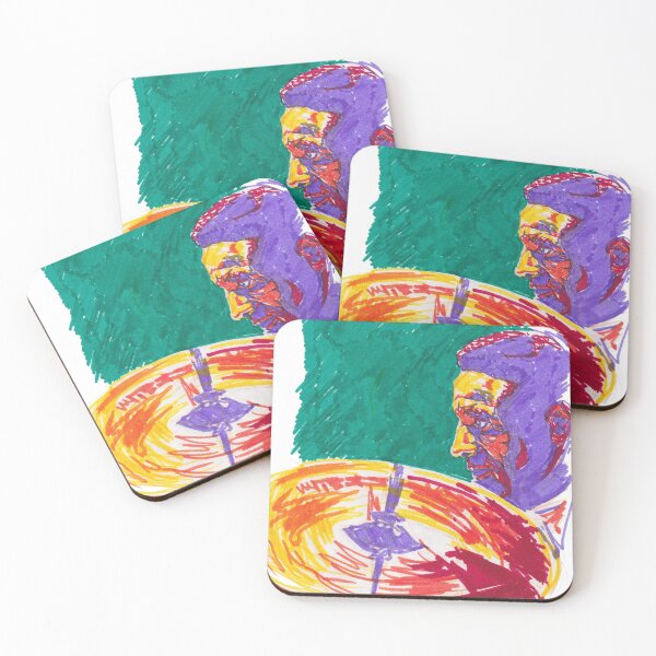 Item preview, Jazz Portrait-Max Roach designed and sold by Francesca Romana Brogani.