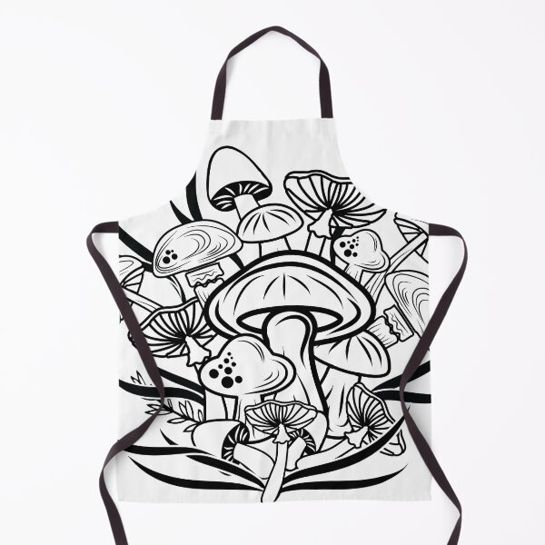 Item preview, Mushroom Doodle Art designed and sold by Soumita.